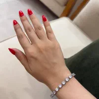 دستبند نقره نو ۱۳ گرمی