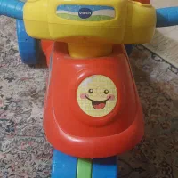 موتور سه چرخه و اسب