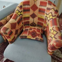 مبل راحتی 7 نفره دست دوم|مبلمان خانگی و میز عسلی|آستانه اشرفیه, |دیوار