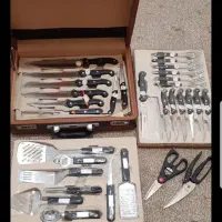 ست عتیقه آنتیک هافمن زولینگن آکبند۳۰ تکه کارد چاقو