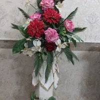 گل مصنوعی  پایه بلند