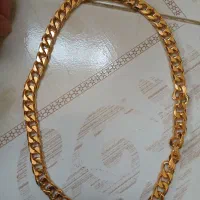 زنجیر طرح طلا رنگ ثابت