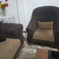 مبلمان7نفره راحتی|مبلمان خانگی و میز عسلی|نیشابور, مسکن مهر نور|دیوار