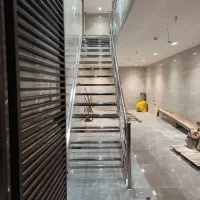 نرده استیل،استاتیک.پله گرد ،حفاظ،|خدمات پیشه و مهارت|اهواز, کوی پیروزی|دیوار