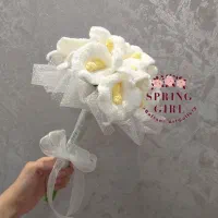 دسته‌گل شیپوری جاودان مخصوص نامزدی و عروسی و...