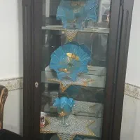 ویترین-میزغذاخوری۶نفره-استندگل|میز و صندلی غذاخوری|بوئین زهرا, |دیوار