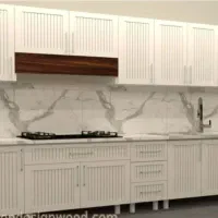 کابینت ام دی اف آشپزخانه نئوکلاسیک رنگ فیلی|مصالح و تجهیزات ساختمان|پردیس, فاز ۴|دیوار