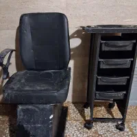 صندلی آرایشگاهی و ترولی