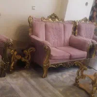 مبل هفت نفره همراه میز و عسلی