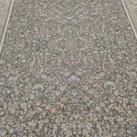 یک جفت فرش ماشینی گل برجسته ۹ متری ۱۲۰۰ شانه