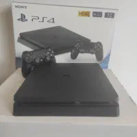 کنسول ps4 slim 1tra کپیخور دو دسته