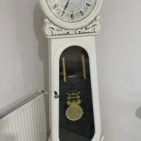 ساعت ایستاده  تابلو فرش