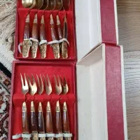 قاشق چنگال برنزی تایلندی