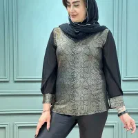 شومیز حریر پوشینه به قیمت تولیدی