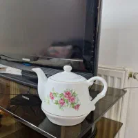 قوری گلسرخی|قوری، کتری، قهوه‌ساز دستی|تهران, کیانشهر|دیوار