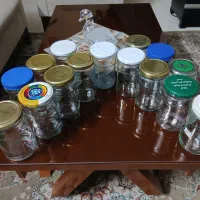 شیشه مربا وشوری|ظروف نگهدارنده، پلاستیکی، یک‌بارمصرف|مشهد, هفت تیر (نه دره)|دیوار