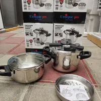 زود پز دو قلو یونیک پرو 4 و 6 لیتر عمده فروشی|ظروف پختوپز|سنندج, |دیوار