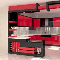 کابینت و کمد دیواری سِت|جاکفشی، کمد، دراور|گلبهار, شهر جدید گلبهار|دیوار