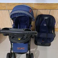 کالسکه صندلی به همراه کریر|کالسکه و لوازم جانبی|اسدآباد, |دیوار