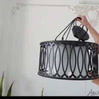 لوستر چوبی