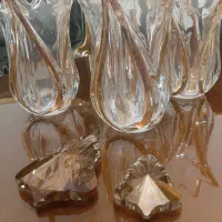 لاله چین وآویز عصفور اصل گلدان و کاسه آماریس|لوستر و چراغ آویز|تهران, نیکنام|دیوار