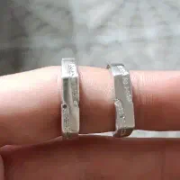 انگشتر ست ، نقره