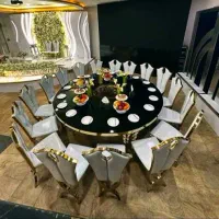 صندلی تالار میز تالاری تخفیف ویژه تیراژ کد۱۲۳