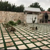 اجرای دیوار کشی باغ سیمان بری محوطه سازی