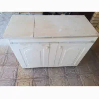 ۲عدد کابینت دودرب همراه با سنگ آن|مصالح و تجهیزات ساختمان|جهرم, |دیوار