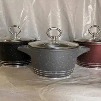 فروش سرویس قابلمه چدن MG گارانتی دار|ظروف پخت‌وپز|تهران, شوش (باغ آذری)|دیوار