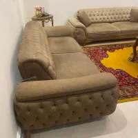 مبل چستر کرم رنگ|مبلمان خانگی و میز عسلی|تهران, حکمت|دیوار