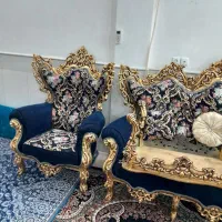 مبل سلطنتی تمیز|مبلمان خانگی و میز عسلی|قم, نیروگاه|دیوار