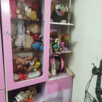 تخت تک نفره با میز آرایش وکمد عروسک