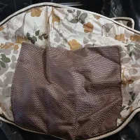 رویه کاملا سالم و نو کالسکه دو تایی.پارچش ترک هست.|کالسکه و لوازم جانبی|ری, دولت‌آباد|دیوار