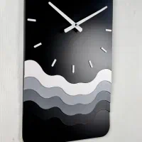 ساعت دیواری مینیمال موج