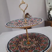 شیرینی خوری، شکلات خوری ۳تکه پرنده و یک گلدان|ظروف سرو و پذیرایی|اندیشه, شهرک کوثر|دیوار
