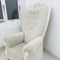 مبل تک نفره شاه نشین موجوده|مبلمان خانگی و میز عسلی|دوگنبدان, |دیوار