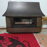 بخاری گازی شومینه سوزان|بخاری، هیتر، شومینه|ارومیه, |دیوار