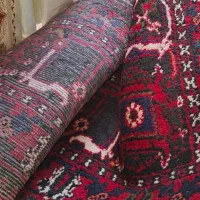 فرش کارکرده دستباف و ماشینی