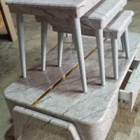 جلو مبلی چهار تیکه کشودار وکیوم حراج انبارگردانی|مبلمان خانگی و میز عسلی|خوی, |دیوار