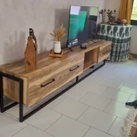 میز تلویزیون. میز Tv چوبی فلزی|میز تلویزیون|رشت, بازار|دیوار
