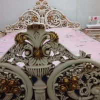 سرویس خواب دونفره منبت|تخت و سرویس خواب|مشهد, صیاد شیرازی|دیوار