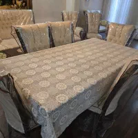 مبل کلاسیک در حد نو 7نفره و نهار خوری 8 نفره فروشی|مبلمان خانگی و میز عسلی|تهران, شهران شمالی|دیوار