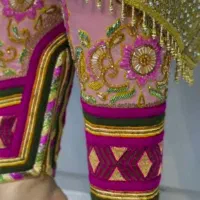 شلوار گلابتونی