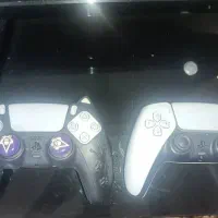 دو دسته با هدفون ps5 fat|کنسول، بازی ویدئویی و آنلاین|تهران, قصر فیروزه ۲|دیوار