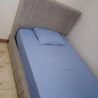 تختخواب120×200به همراه تشک خوشخواب سوپر کلاس هارد
