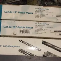 پچ پنل 24 پورت درپوش دار دینتک CAT5E UTP