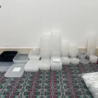 ظروف فریزری و غذا و پک قاشق