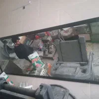 آینه تمیزو عالی برای میوه فروشی.آرایشگاه.  کافه.