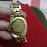 ساعت سویستار زنانه اصل قدیمی آبکاری طلای 18 عیار